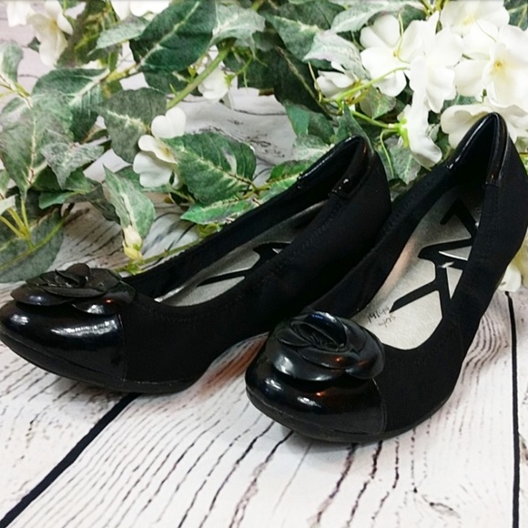 Anne Klein Sport Shoes - Anne Klein Sport Black Wedges Anne Klein Sport Shoes - Anne Klein Sport Black Wedges